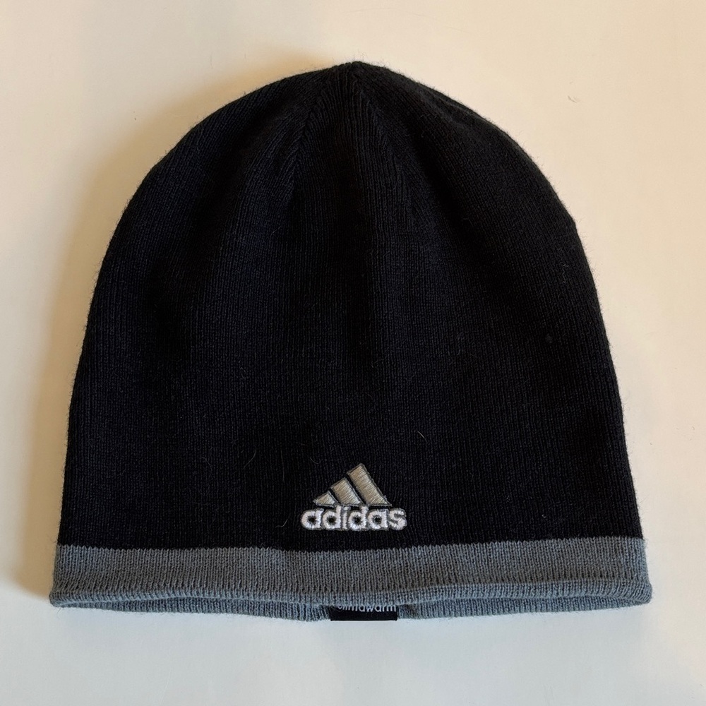 Adidas Charcoal Knit Hat
